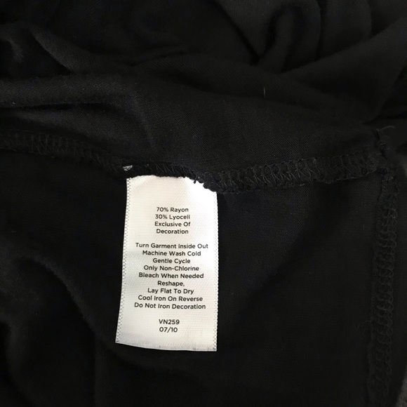 Talbots Black Top - Picture 6 of 6